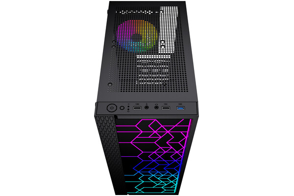 Obudowa PC Gembird CCCFC2500 Fornax 2500 Midi Tower czarny
