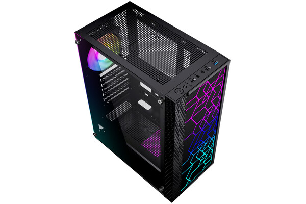 Obudowa PC Gembird CCCFC2500 Fornax 2500 Midi Tower czarny