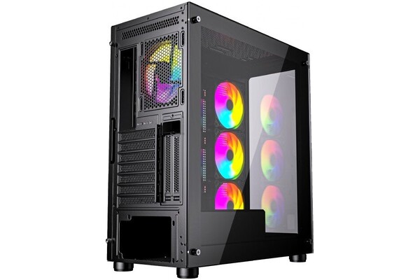 Obudowa PC Gembird CCCFCX450MAX X450MAX Midi Tower czarny