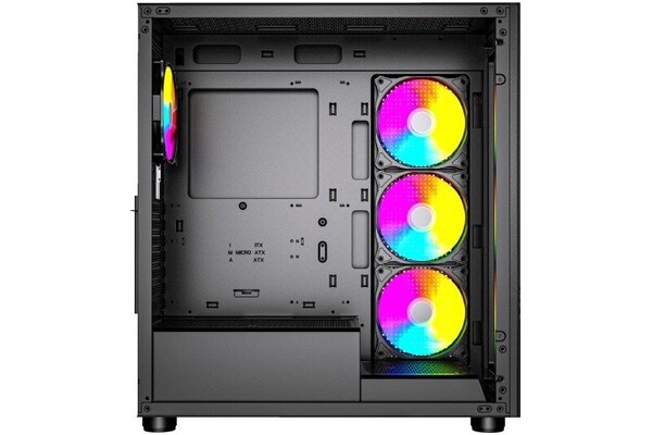 Obudowa PC Gembird CCCFCX450MAX X450MAX Midi Tower czarny