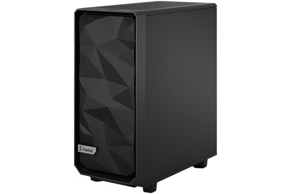 Obudowa PC Fractal Design Meshify 2 Compact TG Light Midi Tower czarny