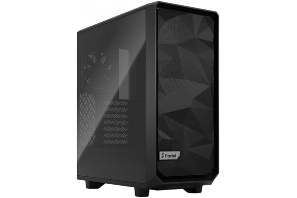 Obudowa PC Fractal Design Meshify 2 Compact TG Light Midi Tower czarny