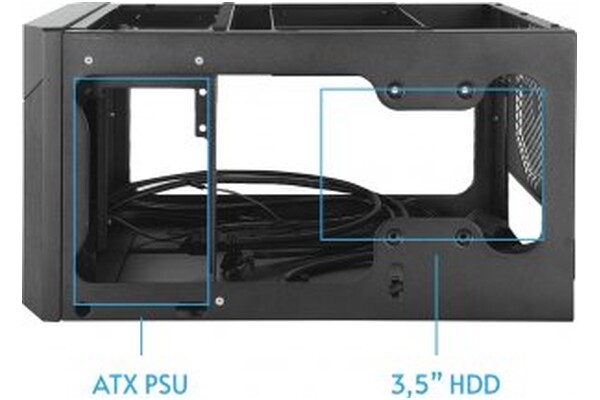 Obudowa PC Chieftec CN-01B-OP Pro Cube inny czarny