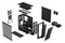 Obudowa PC Fractal Design Meshify 2 Compact Midi Tower czarny