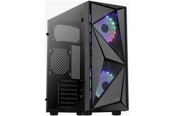 Obudowa PC Aerocool Glider Midi Tower czarny