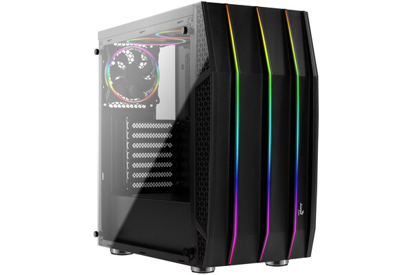Obudowa PC Aerocool Klaw Midi Tower czarny