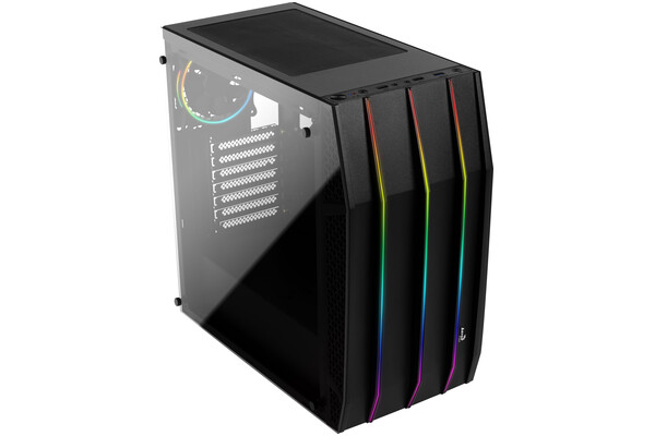 Obudowa PC Aerocool Klaw Midi Tower czarny