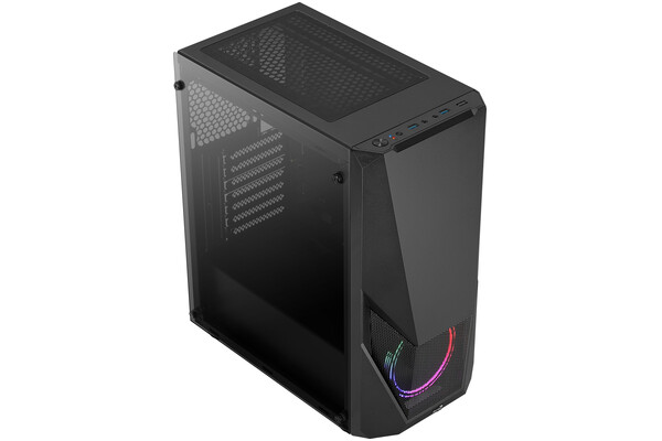 Obudowa PC Aerocool Zauron Midi Tower czarny