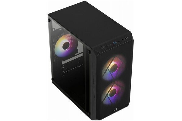 Obudowa PC Aerocool CS-107 Mini Tower czarny