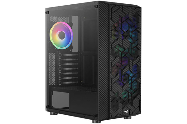 Obudowa PC Aerocool Hive V1 Midi Tower czarny