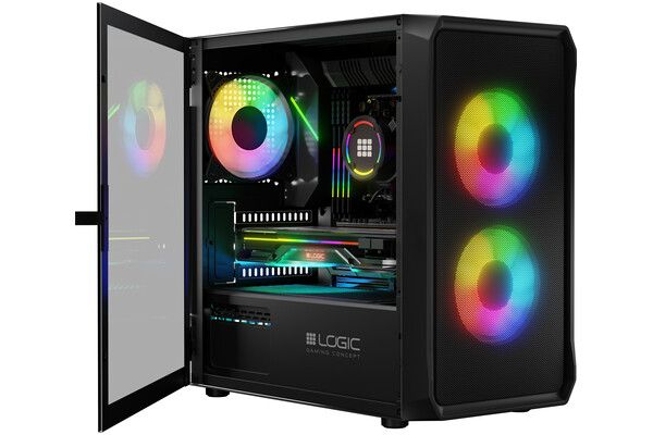 Obudowa PC Logic Portos Mini Mini Tower czarny