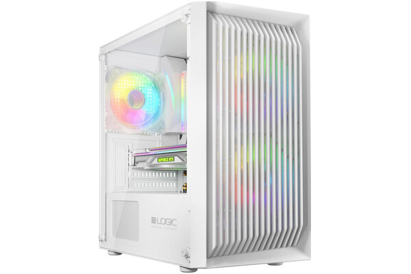 Obudowa PC Logic Atos Mini Mini Tower biały