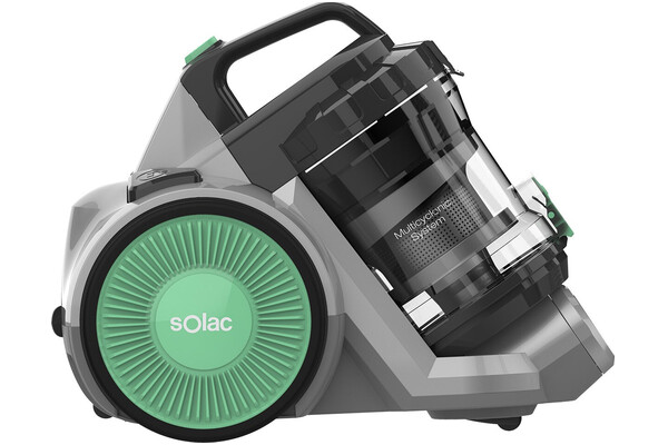 Odkurzacz Solac AS4250 tradycyjny z pojemnikiem 800W srebrno-zielony
