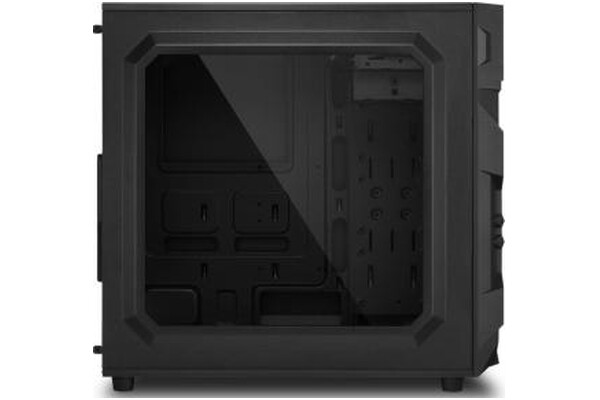 Obudowa PC Sharkoon VG7W Midi Tower czarno-czerwony