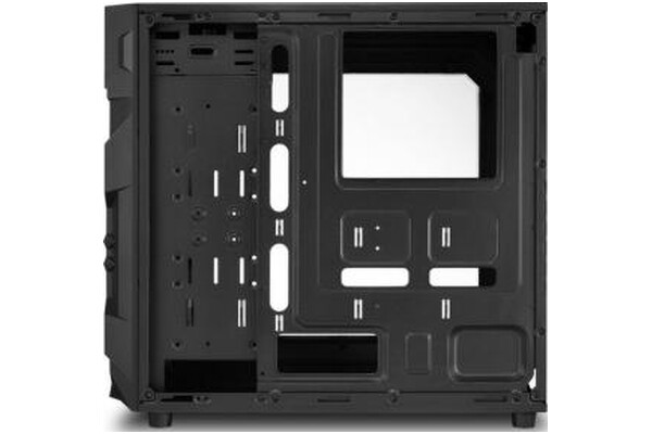 Obudowa PC Sharkoon VG7W Midi Tower czarno-czerwony