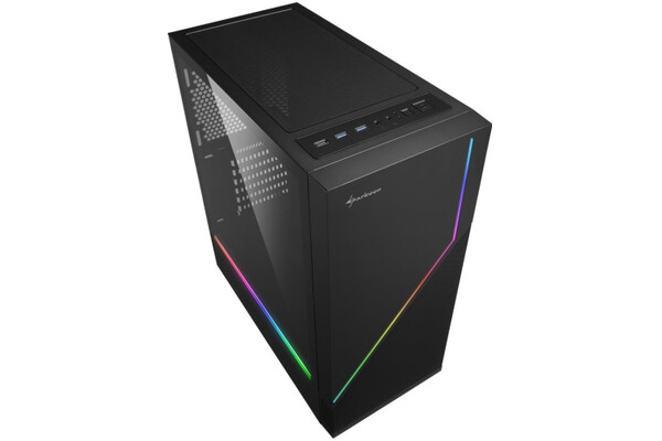 Obudowa PC Sharkoon Flow Midi Tower czarny