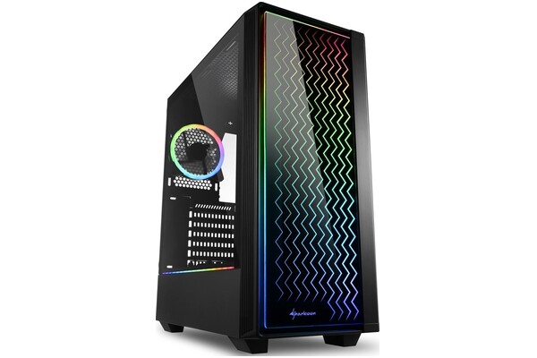 Obudowa PC Sharkoon LIT200 Midi Tower czarny