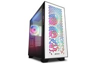 Obudowa PC Sharkoon CA300H Elite Shark Tower biały