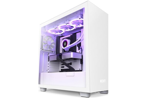Obudowa PC NZXT H71B Midi Tower biały