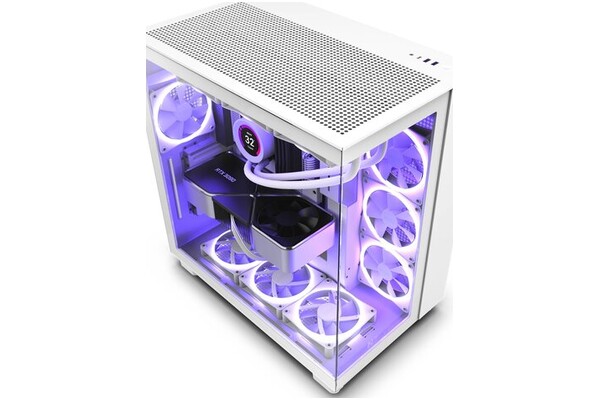 Obudowa PC NZXT H9 Elite Midi Tower biały