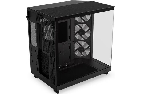 Obudowa PC NZXT H61F Flow Midi Tower czarny