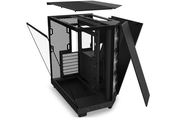 Obudowa PC NZXT H61F Flow Midi Tower czarny