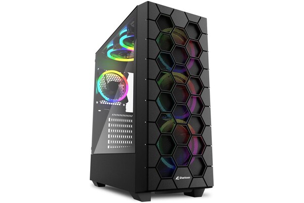 Obudowa PC Sharkoon Hex Midi Tower czarny