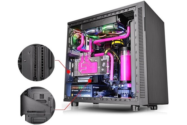 Obudowa PC Thermaltake F31 Suppressor Midi Tower czarny