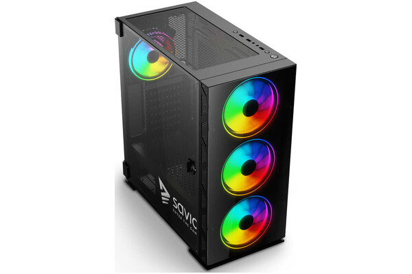 Obudowa PC SAVIO Prime X1 Midi Tower czarny