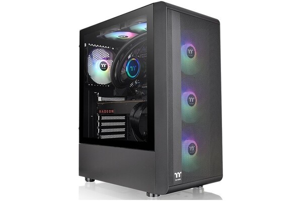 Obudowa PC Thermaltake S200 TG Midi Tower czarny