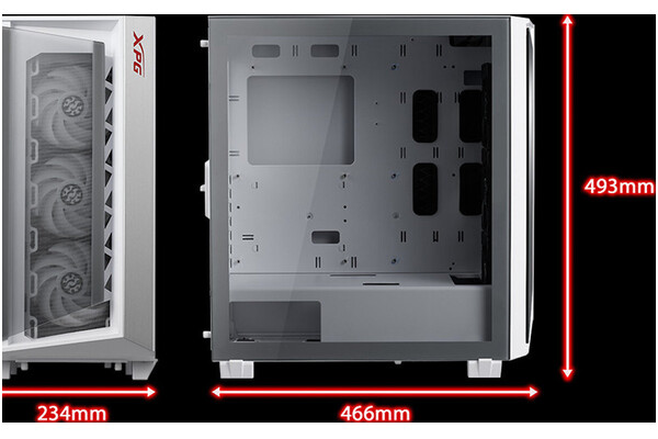 Obudowa PC XPG Cruiser ST Midi Tower biały