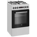 Kuchnia Beko FSE52332DWDS płyta gazowa, piekarnik elektryczny