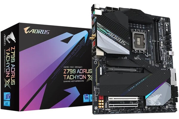 Płyta główna GIGABYTE Z790 Aorus Tachyon X Socket 1700 Intel Z790 DDR5 Extended ATX