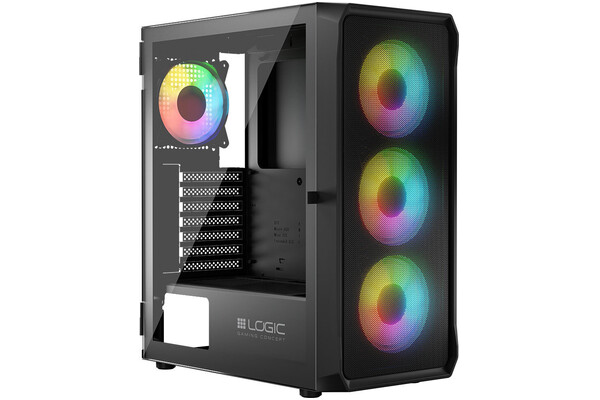 Obudowa PC Logic Portos Midi Midi Tower czarny