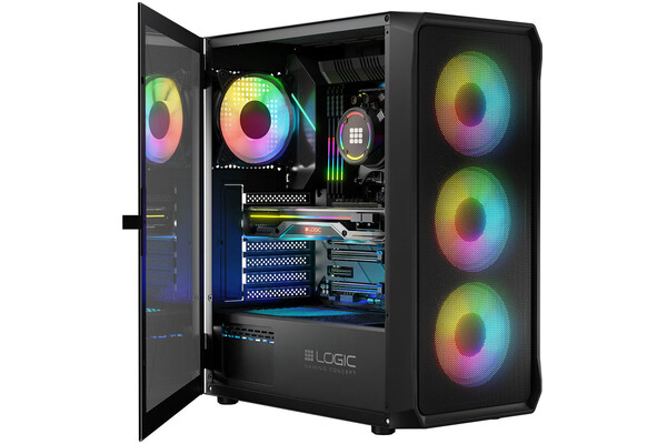 Obudowa PC Logic Portos Midi Midi Tower czarny