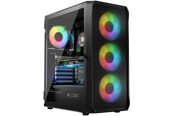Obudowa PC Logic Portos Midi Midi Tower czarny