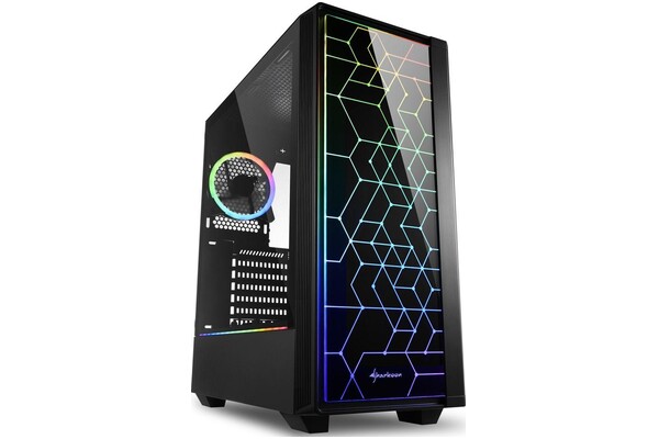 Obudowa PC Sharkoon LIT100 Midi Tower czarny