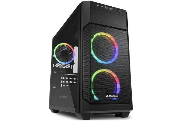 Obudowa PC Sharkoon V1000 Mini Tower czarny
