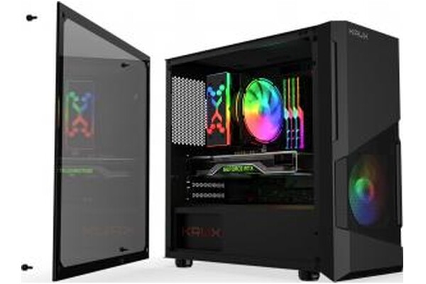 Obudowa PC KRUX Cosmo Mini Tower czarny
