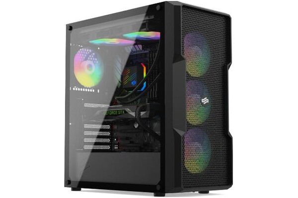Obudowa PC SilentiumPC RG6V Regnum Evo TG Midi Tower czarny