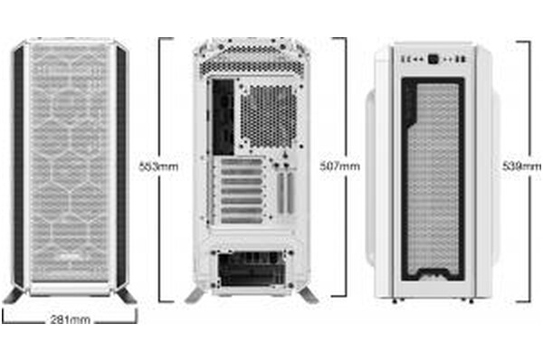 Obudowa PC be quiet! Silent Base 802 Midi Tower biały