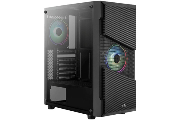 Obudowa PC Aerocool Menace Saturn Midi Tower czarny