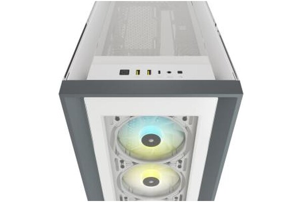 Obudowa PC CORSAIR 5000X iCue Midi Tower biały
