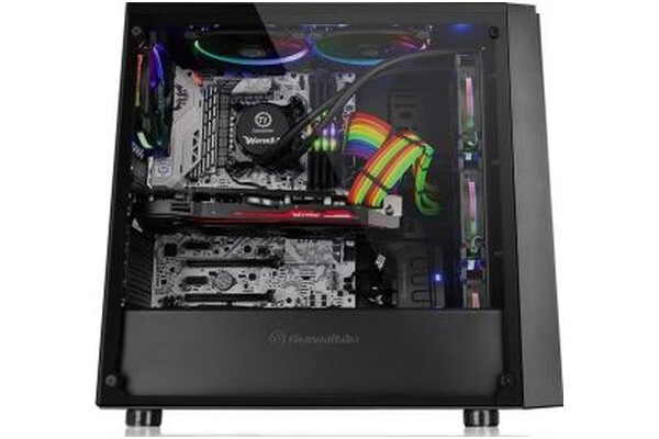 Obudowa PC Thermaltake J21 Versa TG Midi Tower czarny