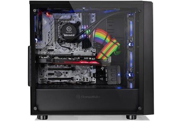 Obudowa PC Thermaltake J21 Versa TG Midi Tower czarny
