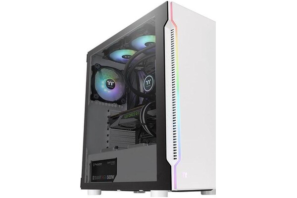 Obudowa PC Thermaltake H200 TG Midi Tower biały