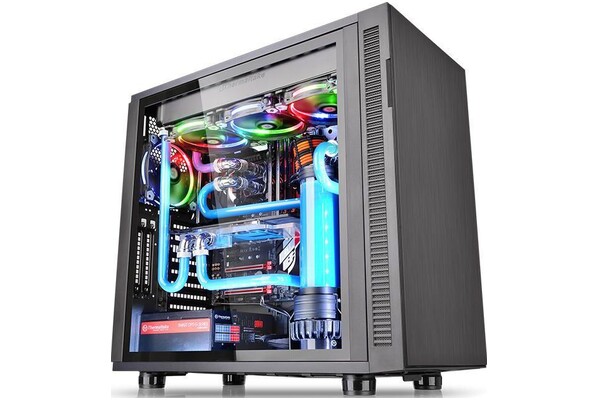 Obudowa PC Thermaltake F31 TG Midi Tower czarny