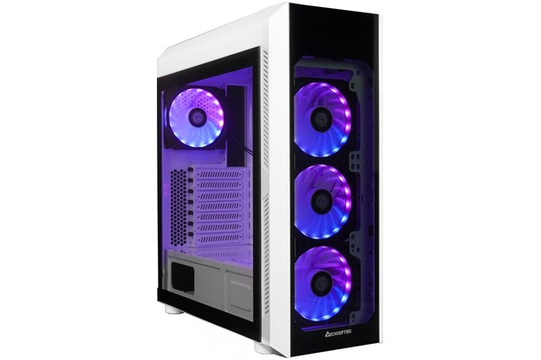 Obudowa PC Chieftec GL-03W-OP Scorpion 3 Midi Tower biały
