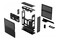 Obudowa PC Fractal Design Ridge inny czarny