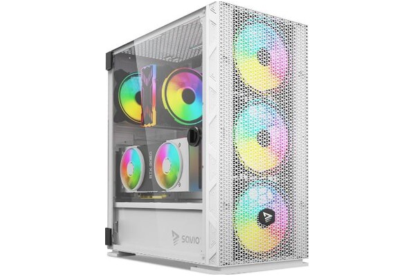 Obudowa PC SAVIO Raptor X1 Midi Tower biały